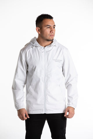 INCEPTION WHITE WINDBREAKER
