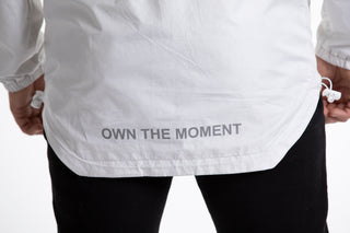 INCEPTION WHITE WINDBREAKER