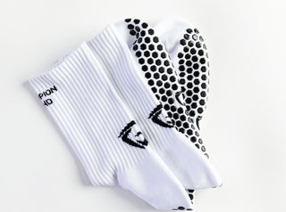 CG Grip Socks - White