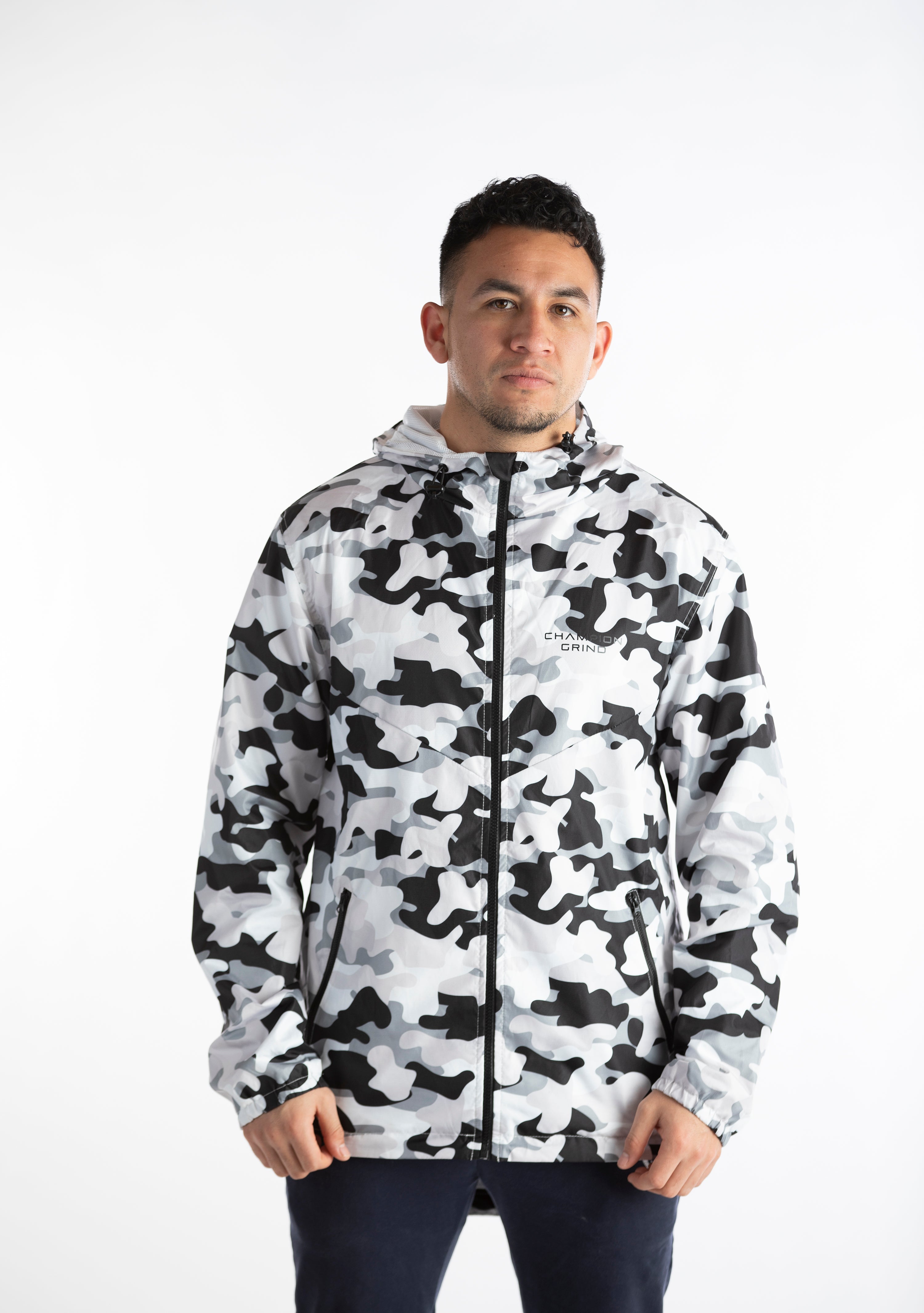 CAMO WINDBREAKER