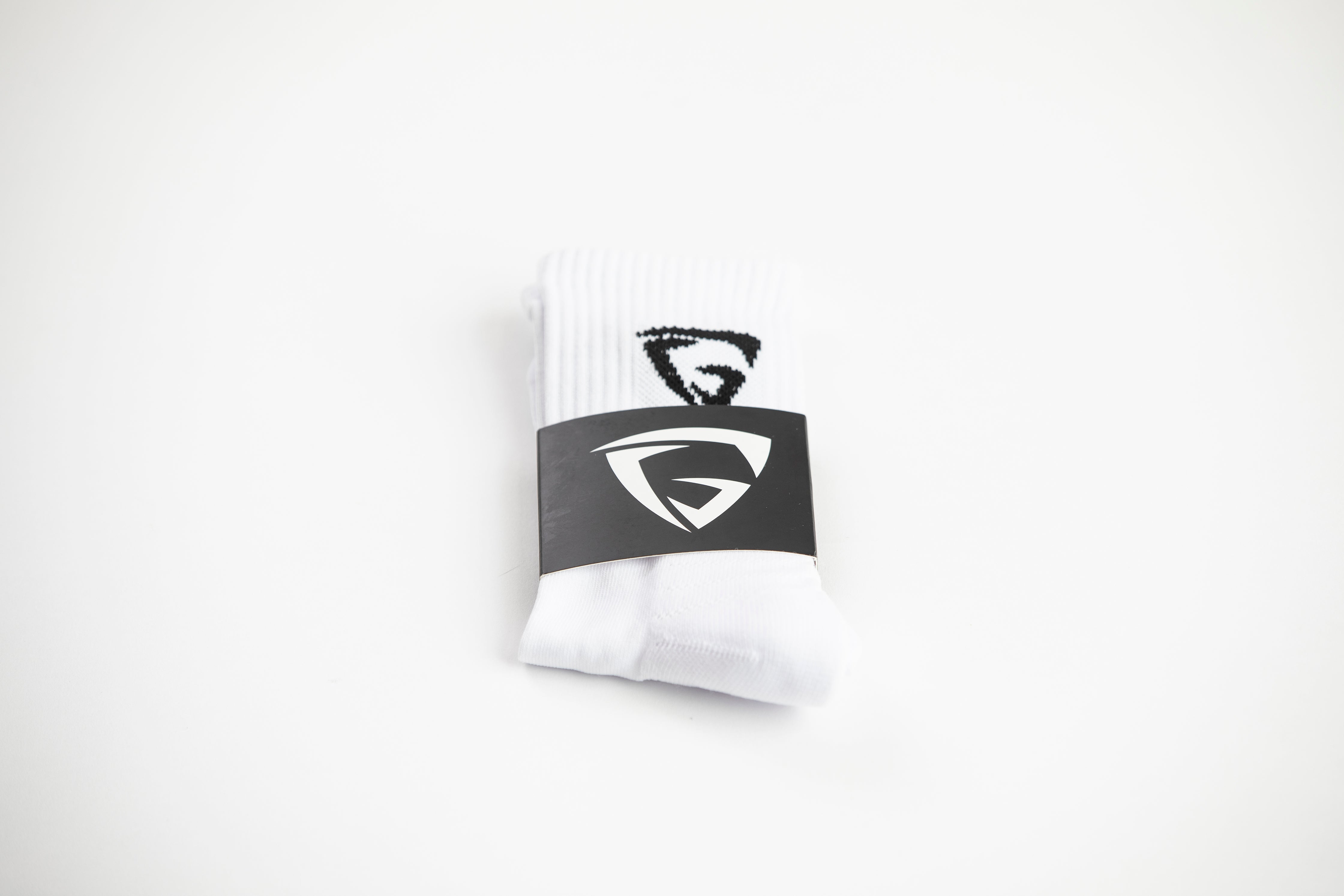 White Socks (Black Logo)