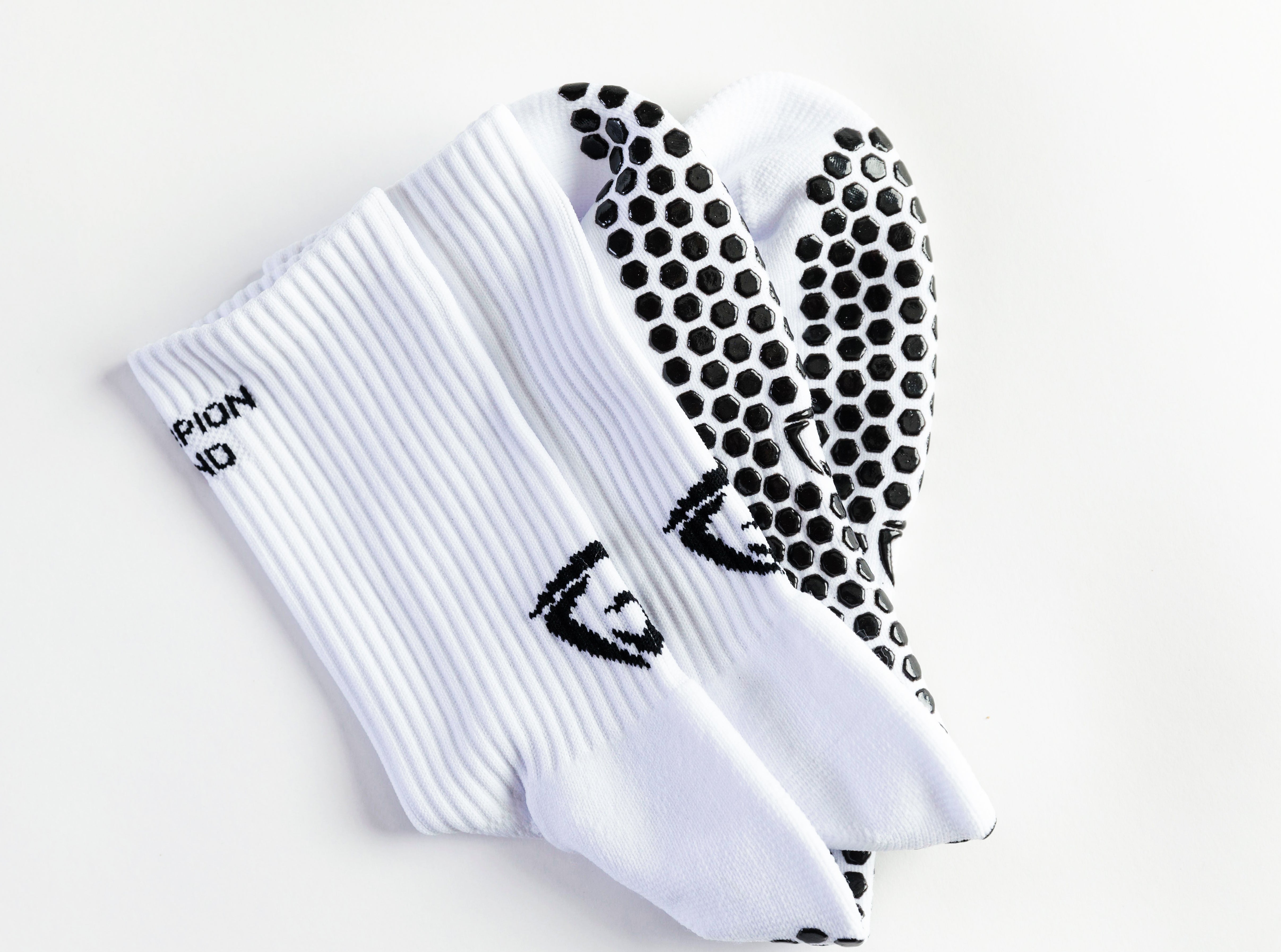 CG Grip Socks - White